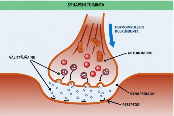 botuliinitoksiinin vaikutus hermo-lihasliitoksessa asetyylikoliinin vapautuminen estyy