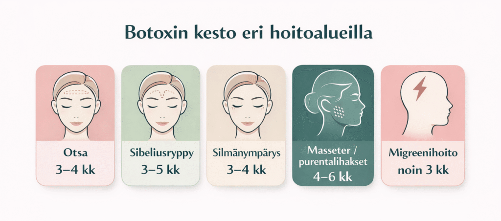 botox kesto