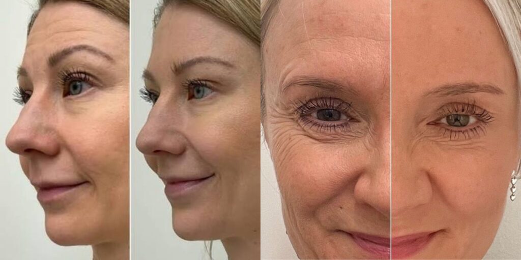 botox kulmien kohotus lääkärin tekemä botuliinihoito kasvojen lihastasapaino kulmien nosto